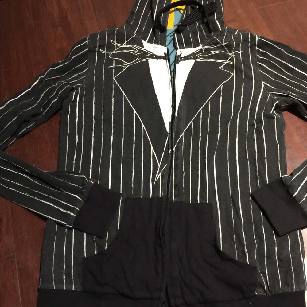 Reversible Jack and Sally hoodie